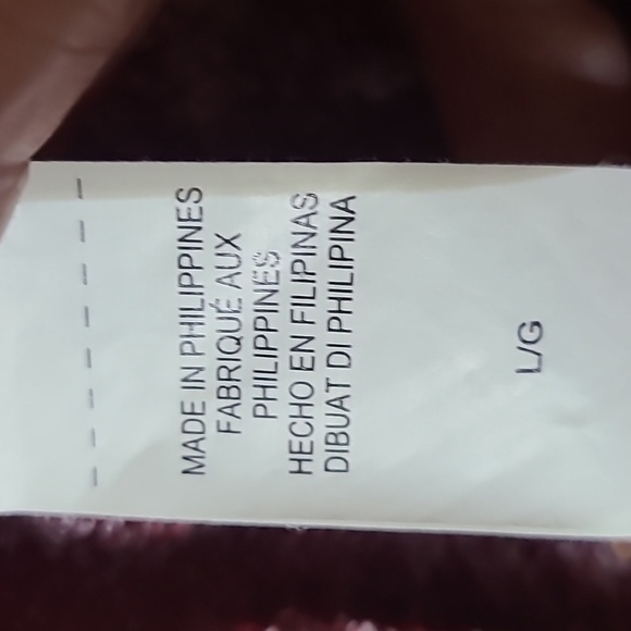 LUCKY‎ BRAND Women's Deep Red High-Low Cold Shoulder Blouse - Size Large - Picture 13 of 16